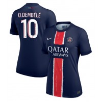 Dres Paris Saint-Germain Ousmane Dembele #10 Domáci pre Ženy 2024-25 Krátky Rukáv